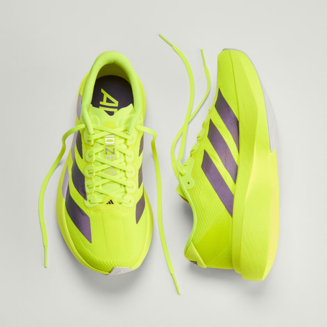 Adidas Women's Adizero EVO SL Woven Road Running Shoes (JR4731)