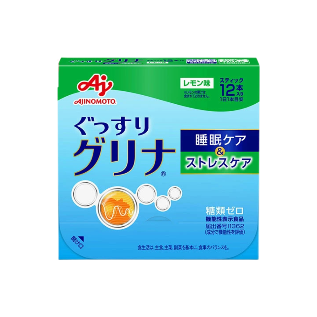 Ajinomoto Glyna For Sleep & Stress 12P