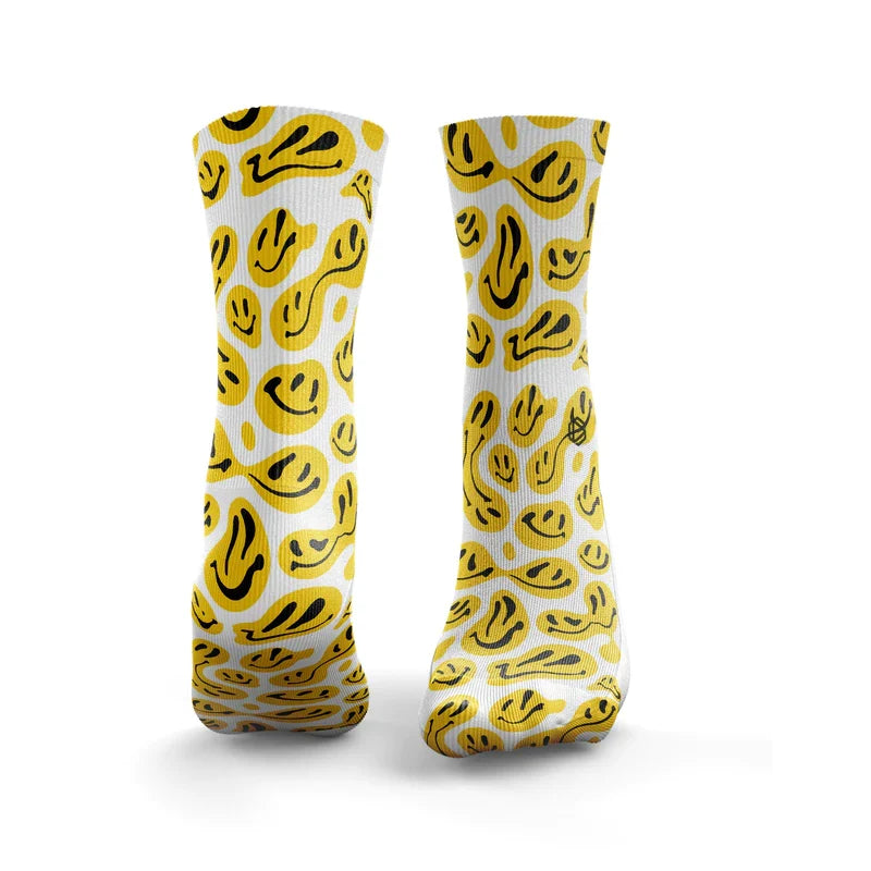 HEXXEE Men's Smiley 2.0 Running Socks