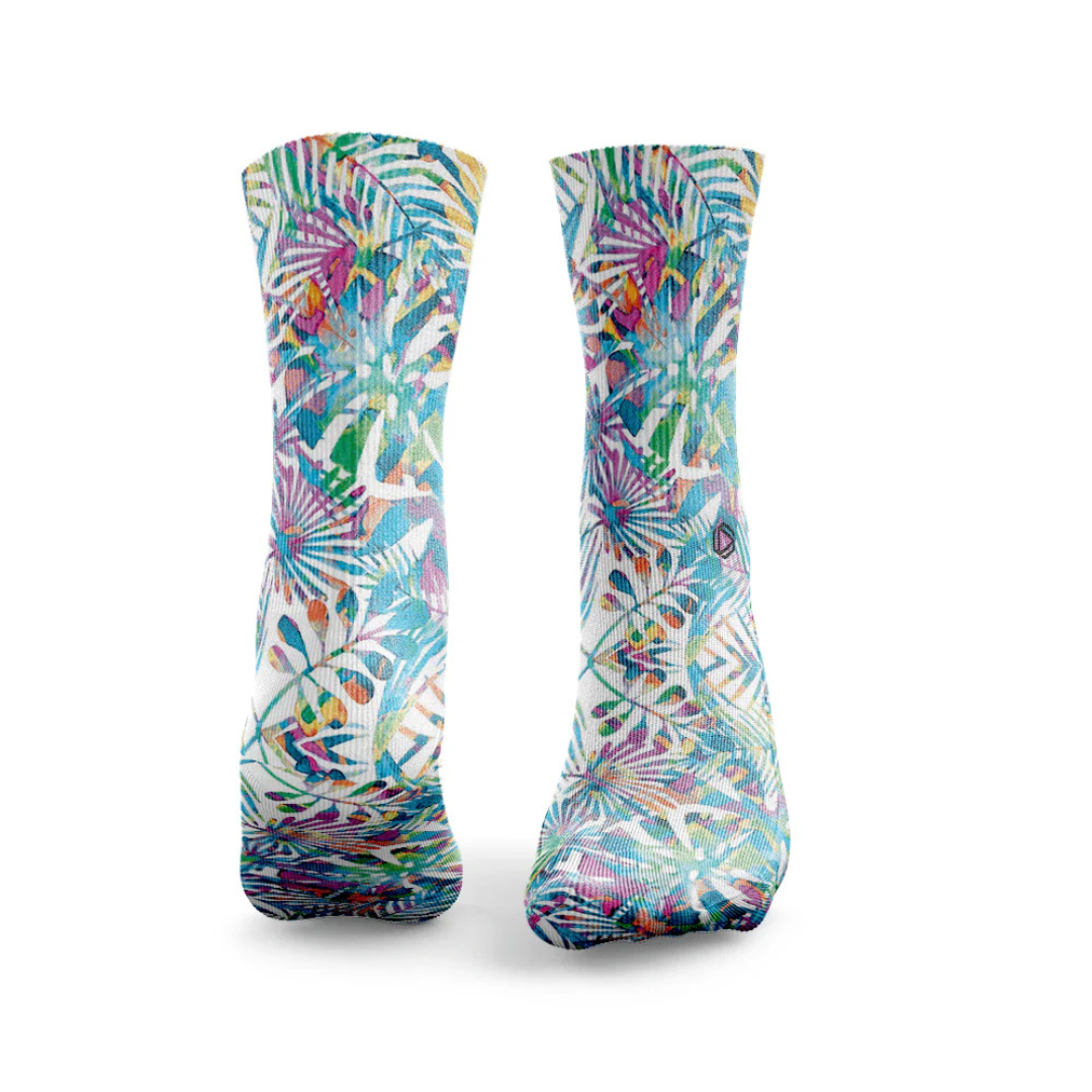 HEXXEE Men's Botanical Twist Running Socks