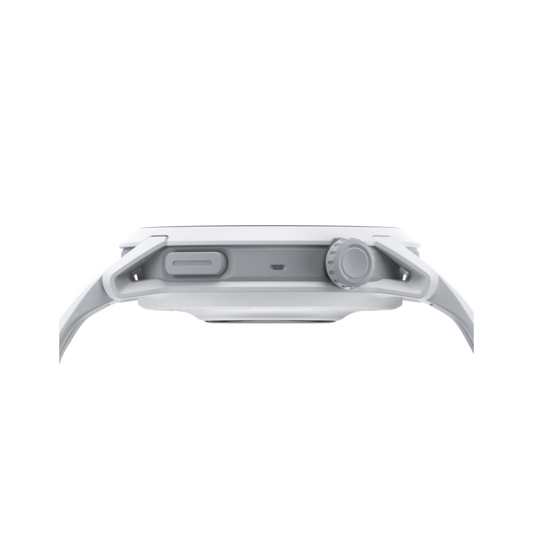 Coros Pace 4 Multisport Watch (White Silicon Band)