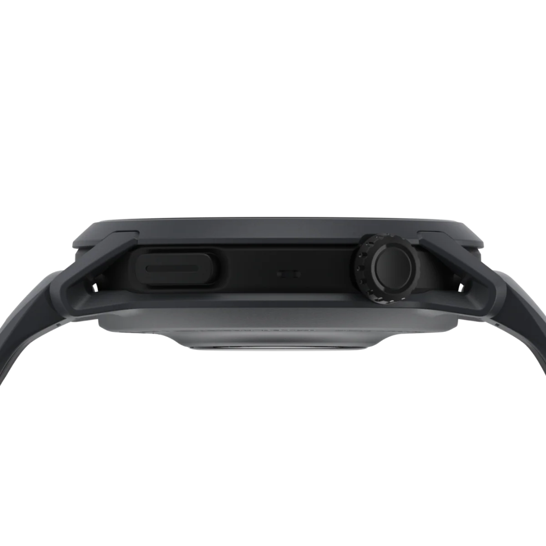 Coros Pace 4 Multisport Watch (Black Silicon Band)