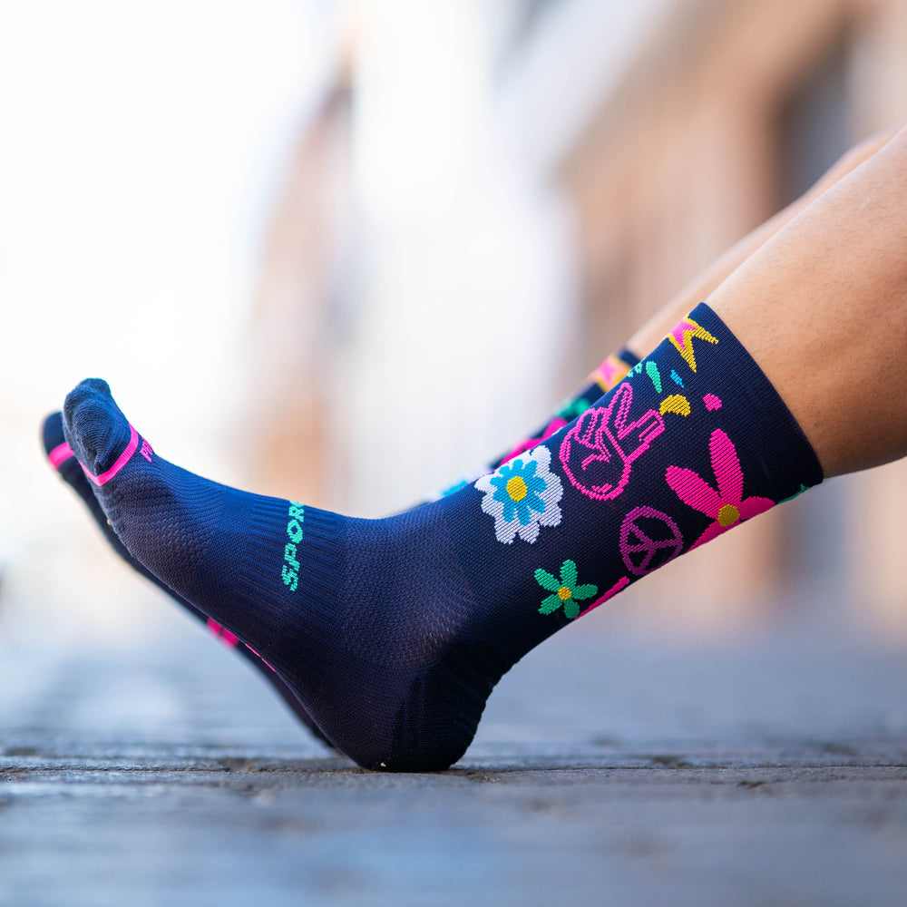Sporcks Peace And Love Running Socks