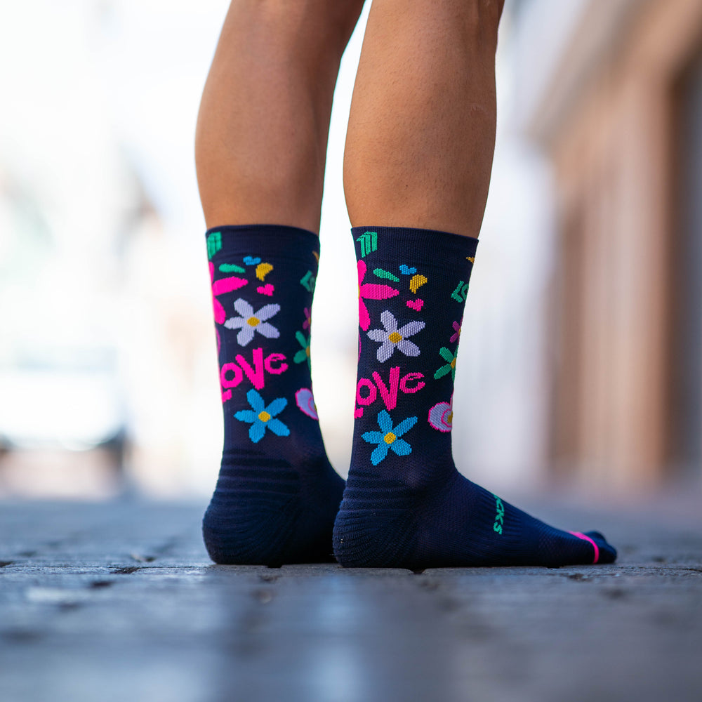 Sporcks Peace And Love Running Socks