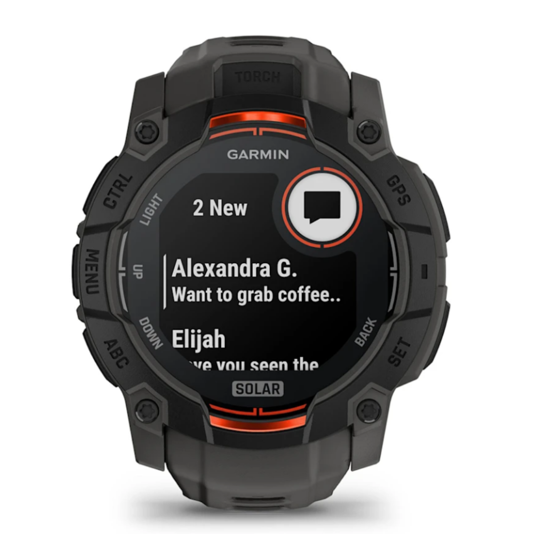 Garmin Instinct 3 50mm Solar GPS Smart Watches