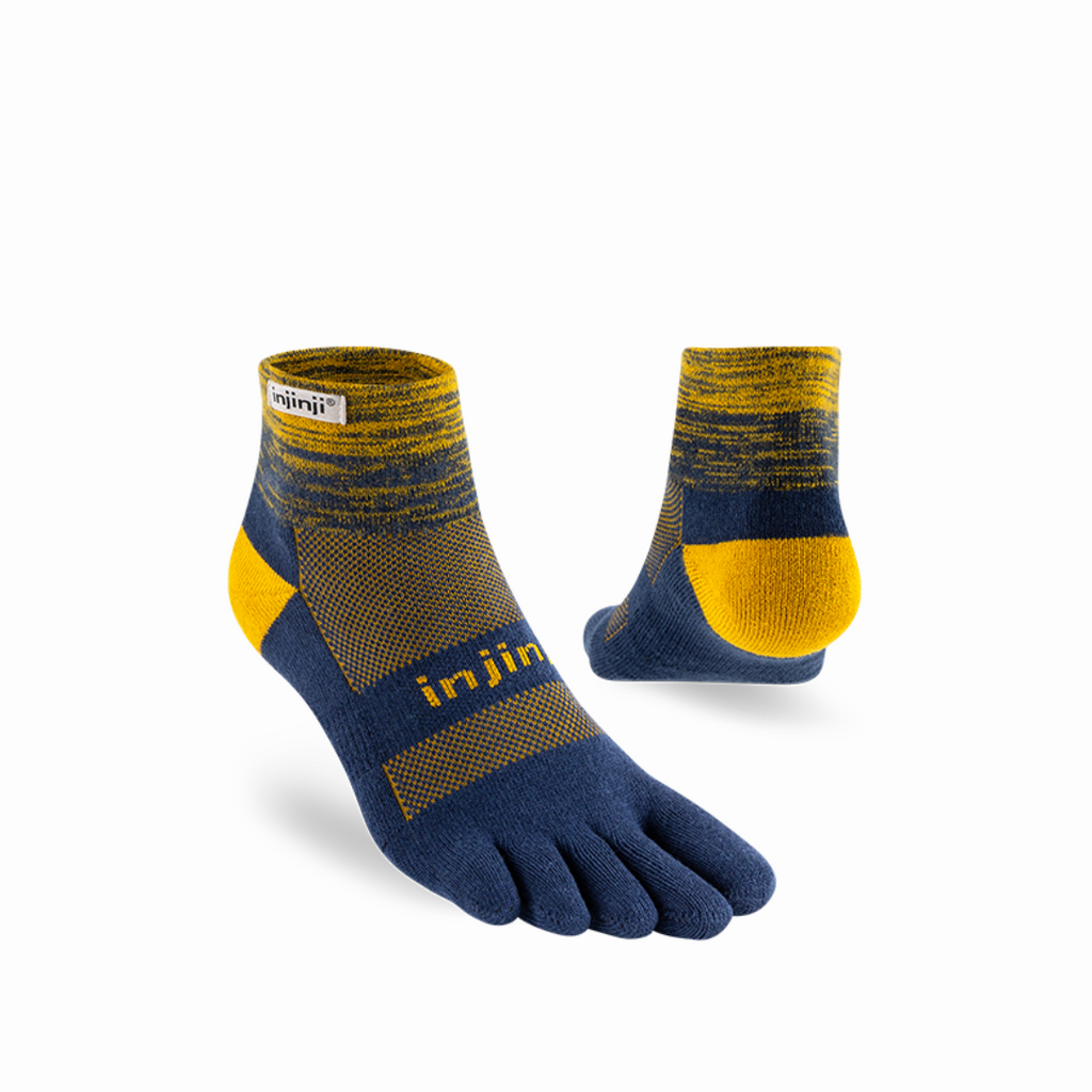injinji Unisex's Trail Midweight Mini-Crew Socks (213130)