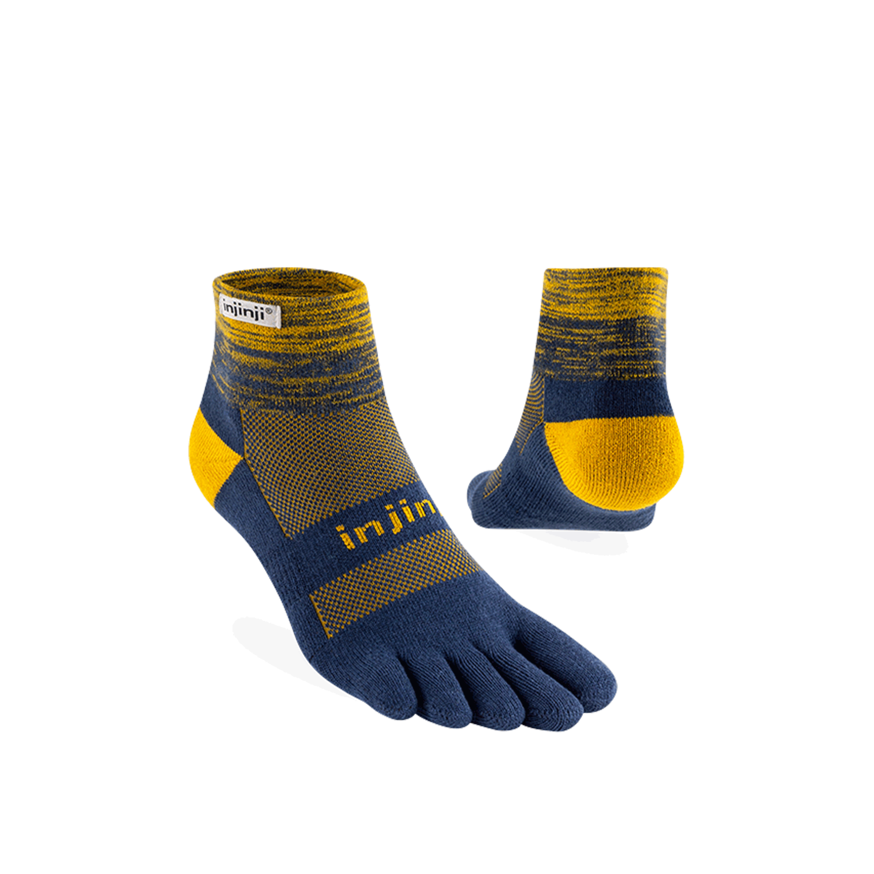 injinji Unisex's Trail Midweight Mini-Crew Socks (213130)
