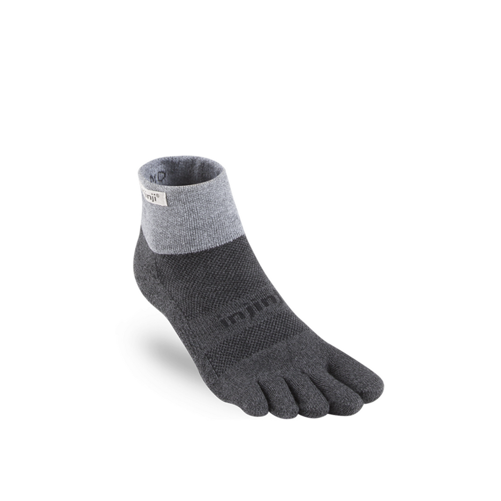 injinji Unisex's Trail Midweight Mini-Crew Socks (213130)