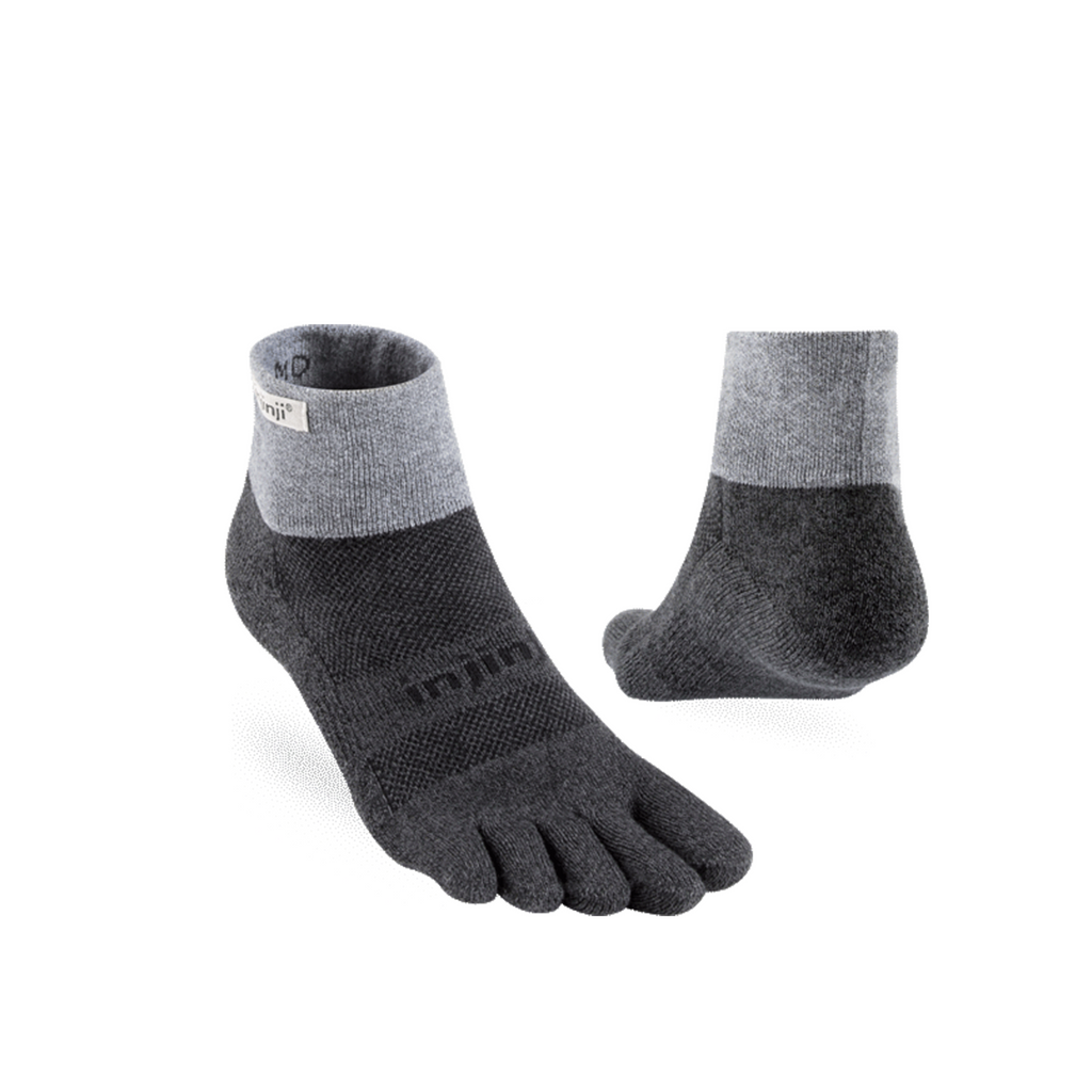 injinji Unisex's Trail Midweight Mini-Crew Socks (213130)