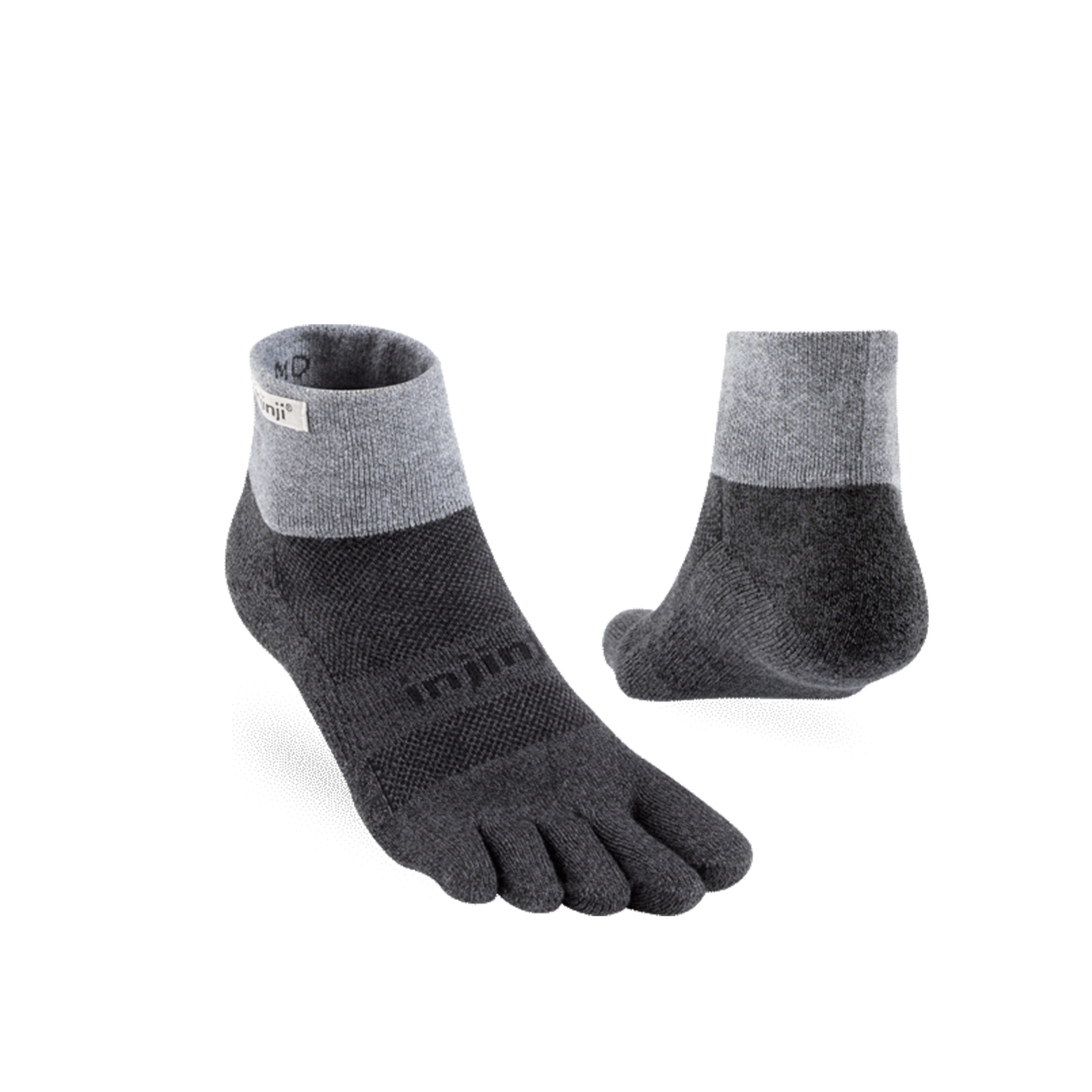 injinji Unisex's Trail Midweight Mini-Crew Socks (213130)