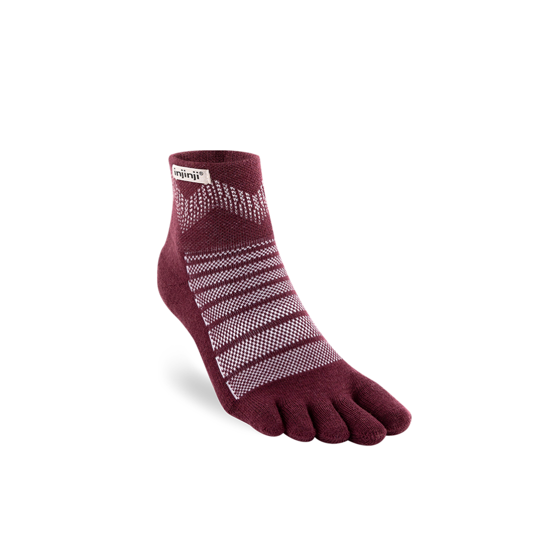 injinji Unisex's Outdoor Midweight Mini-Crew Socks (223630)