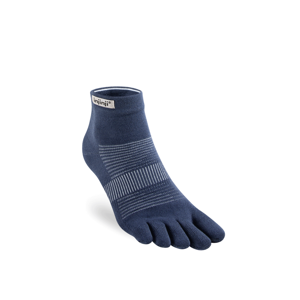 injinji Unisex's Run Original Weight Mini-Crew Socks (282130)