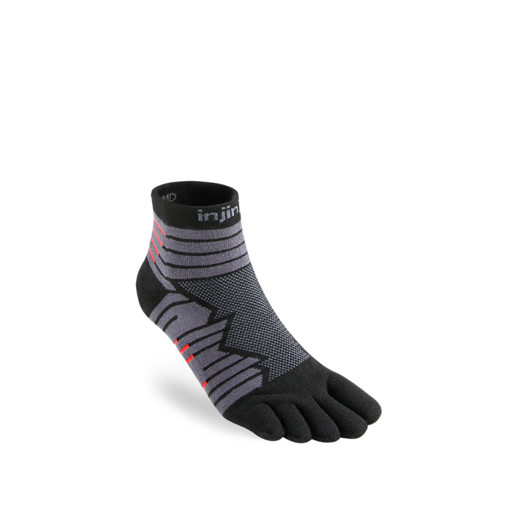injinji Unisex's Ultra Run Mini-Crew CoolMax Socks (401130)