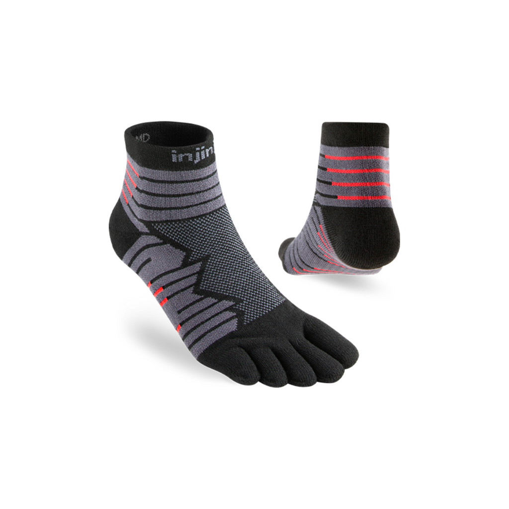 injinji Unisex's Ultra Run Mini-Crew CoolMax Socks (401130)