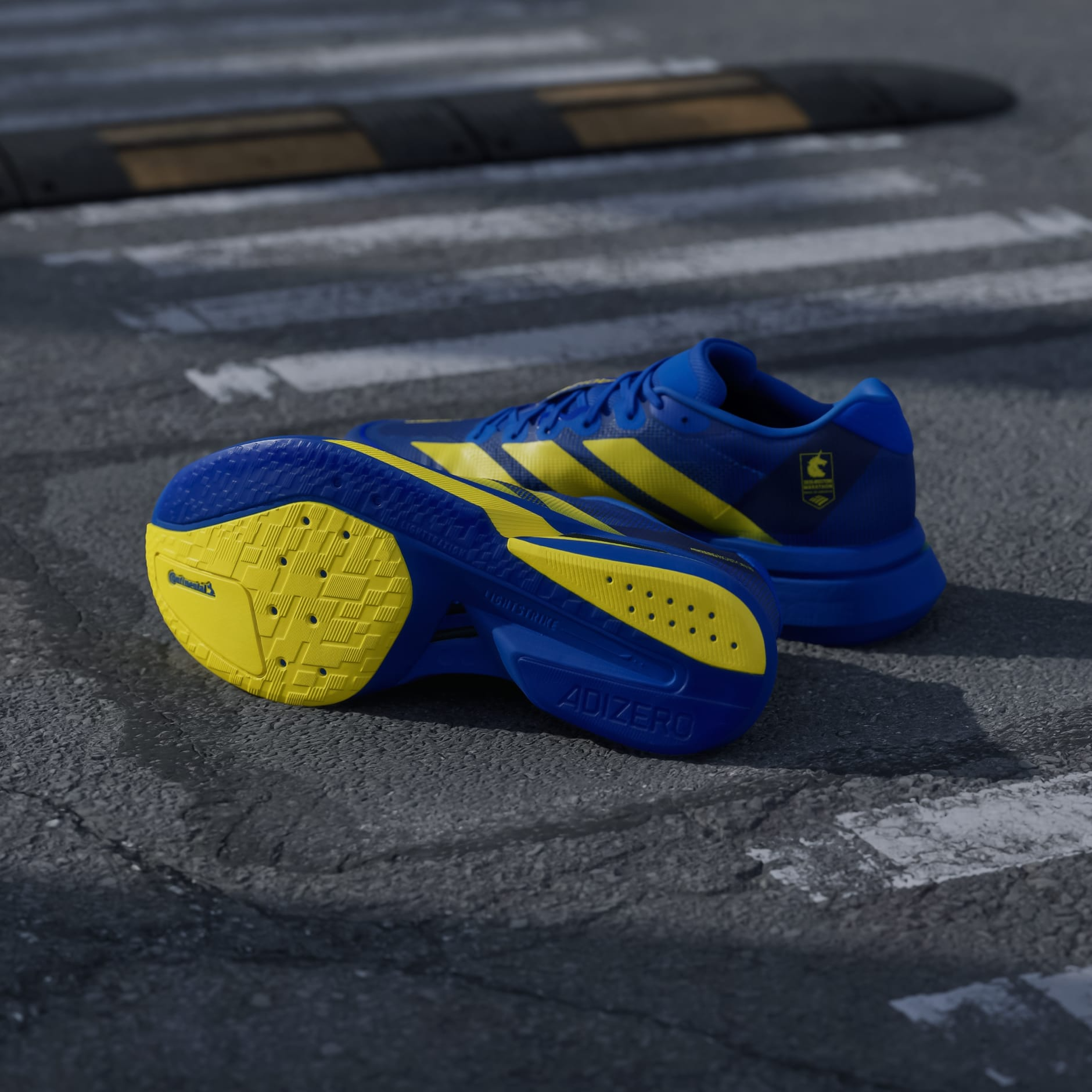 Adidas Men's Adizero Boston 13 Road Running Shoes (KK4238)