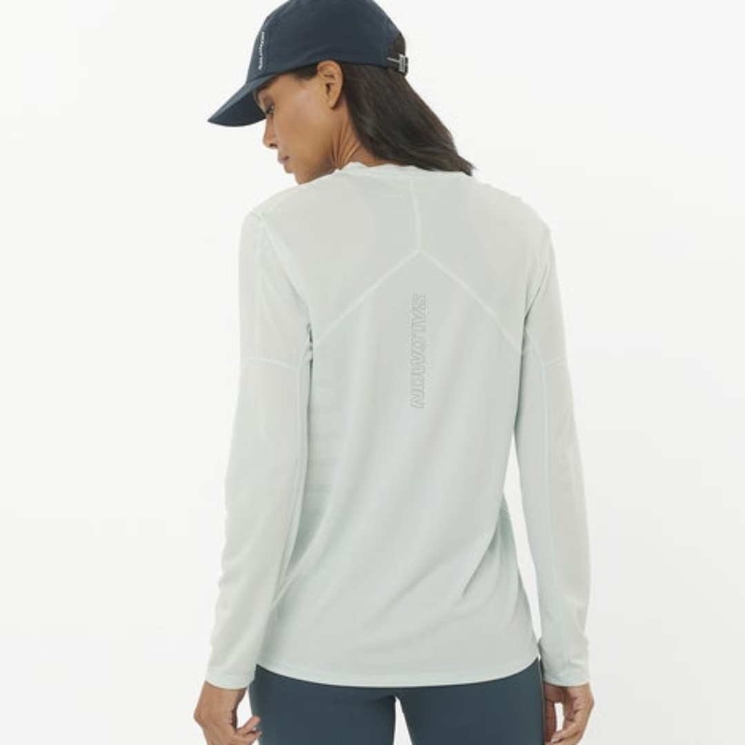 Salomon Women's Sense Aero LS Tee GFX (LC2267600)
