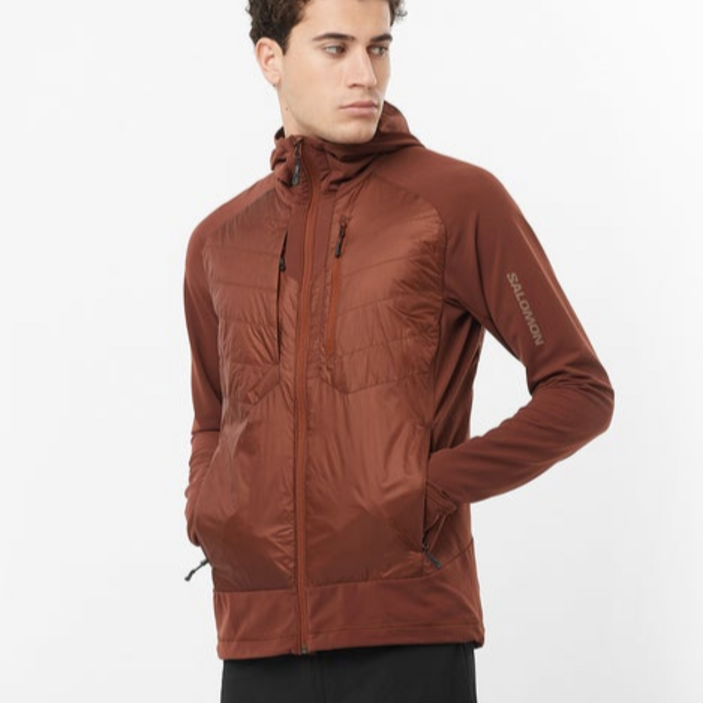 Salomon Men's Elixir Hybrid HD Insulated Hooded Jacket (LC2291600)
