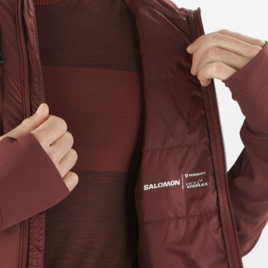 Salomon Men's Elixir Hybrid HD Insulated Hooded Jacket (LC2291600)