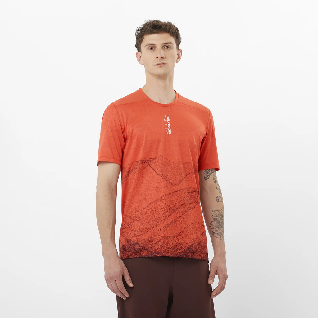 Salomon Men's S/Lab Ultra Tee AOP (LC2449700)