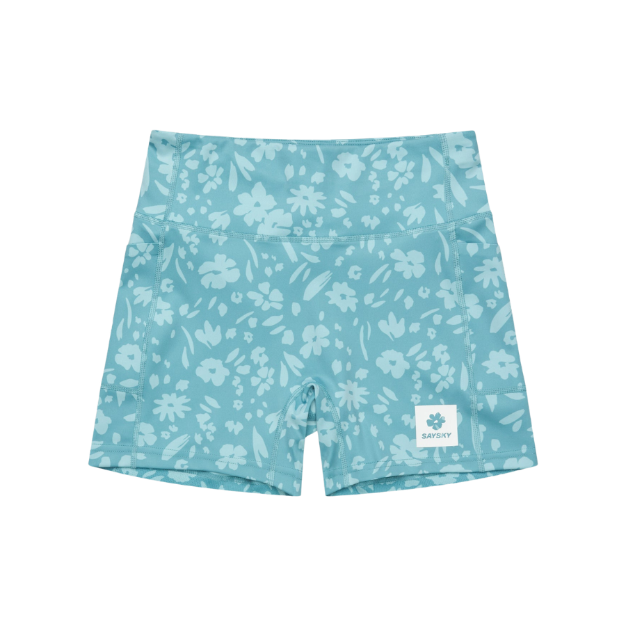SAYSKY Women's Flower Combat+ Short Tights 4"