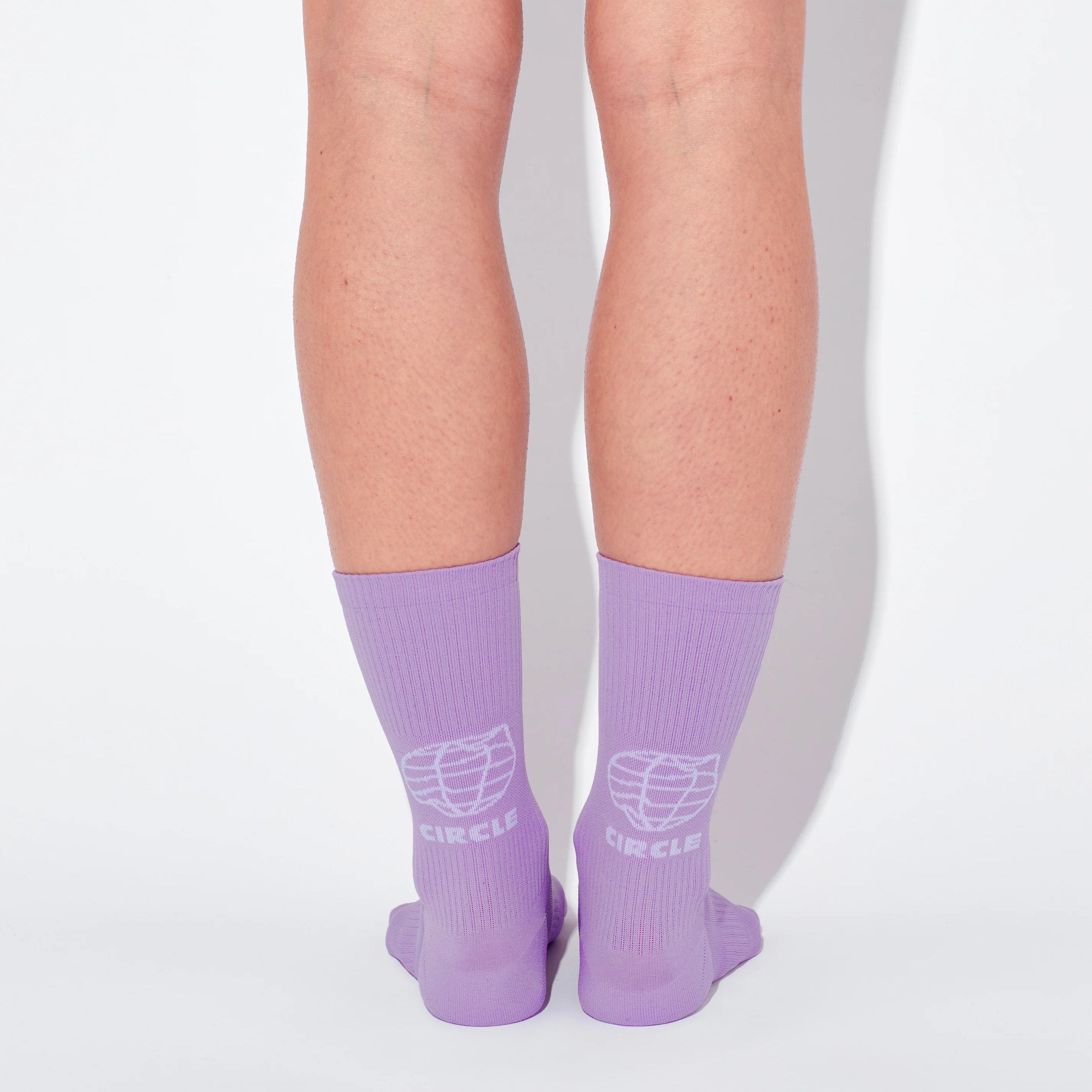 CIRCLE Speedy High Planet running socks