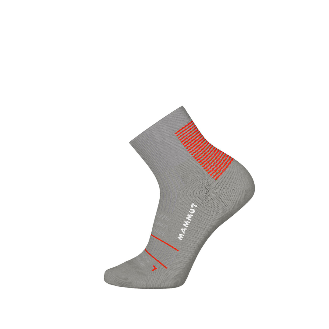 Mammut Unisex's Trail Running Targeted Cushion Quarter Socks