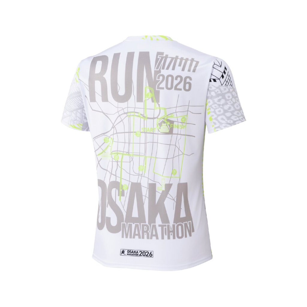Mizuno Unisex's Osaka Marathon Expo Tee