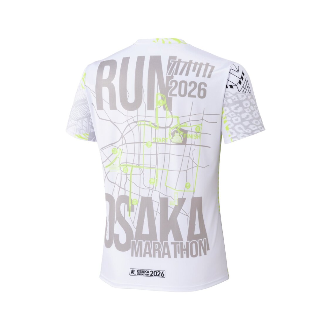 Mizuno Unisex's Osaka Marathon Expo Tee