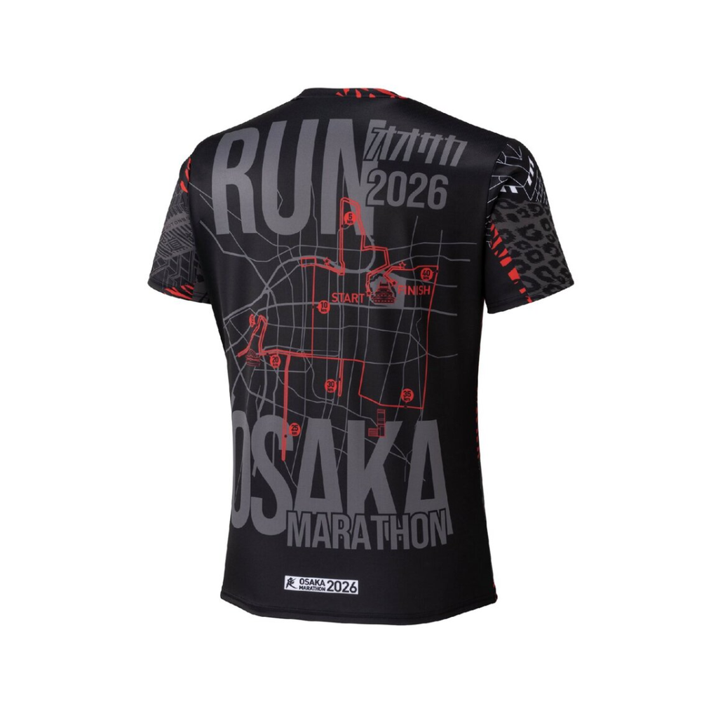 Mizuno Unisex's Osaka Marathon Expo Tee