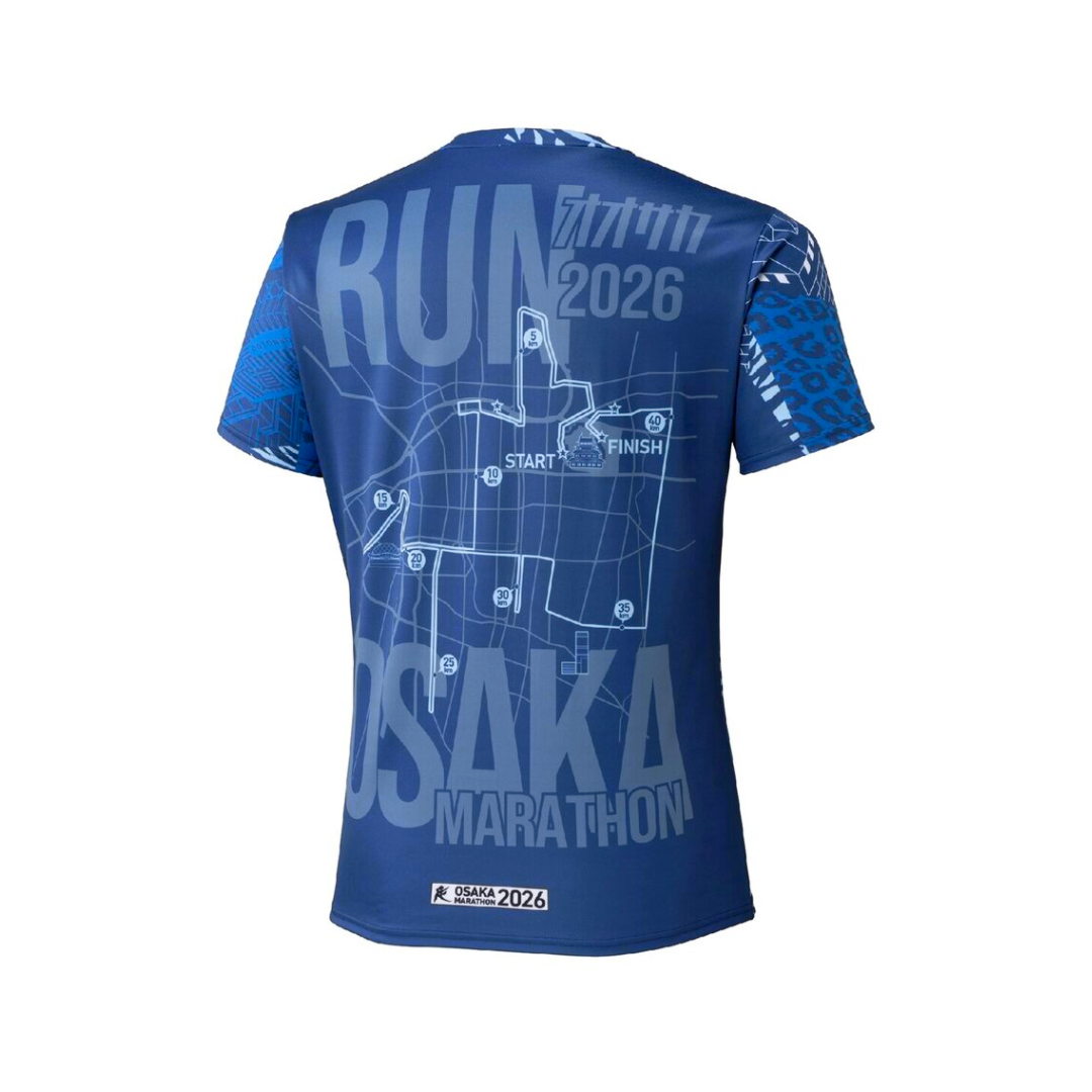Mizuno Unisex's Osaka Marathon Expo Tee