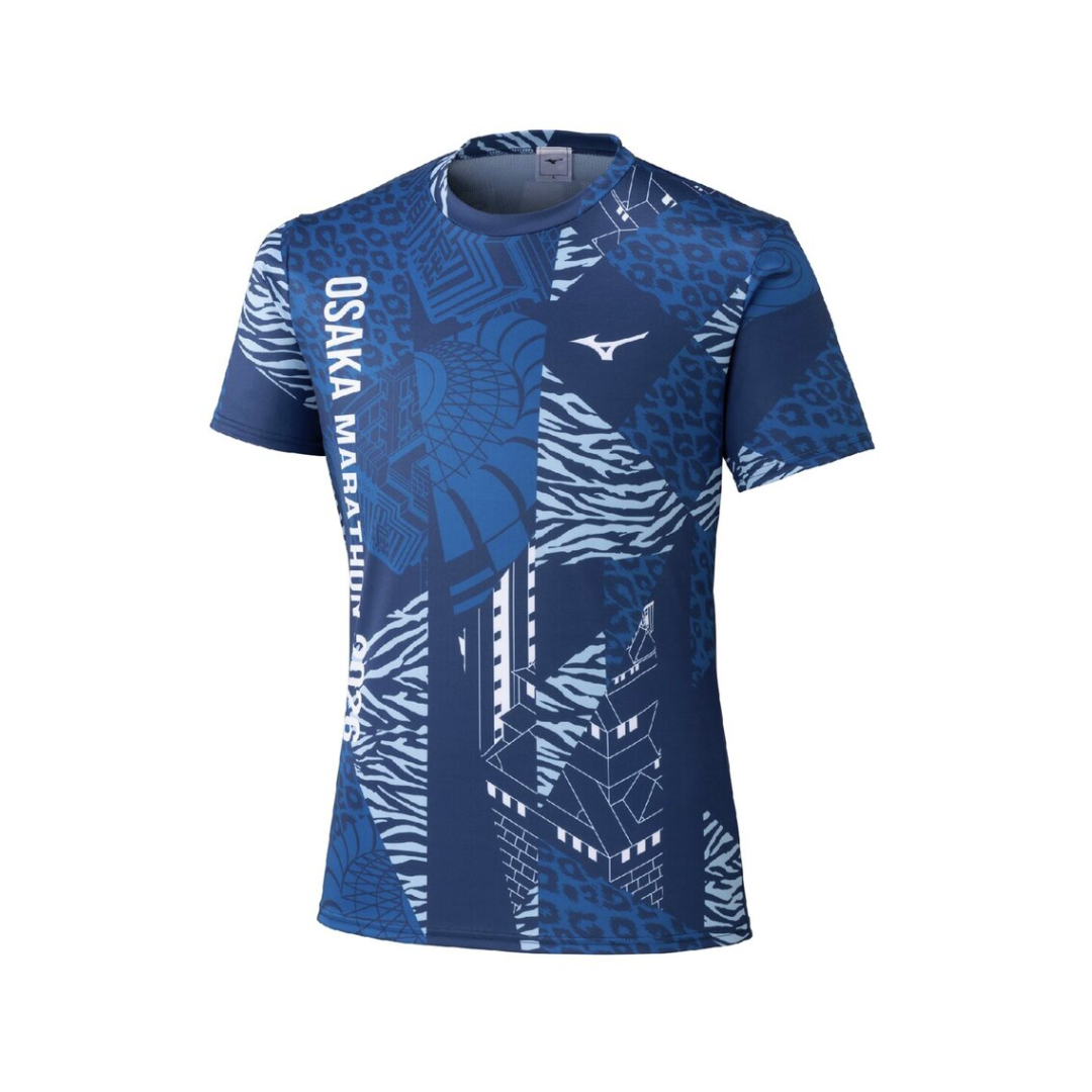 Mizuno Unisex's Osaka Marathon Expo Tee