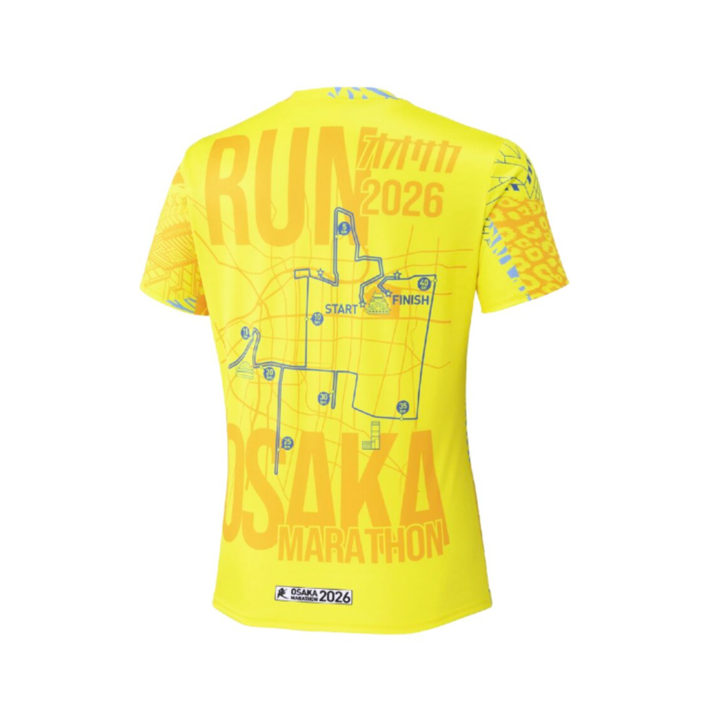 Mizuno Unisex's Osaka Marathon Expo Tee