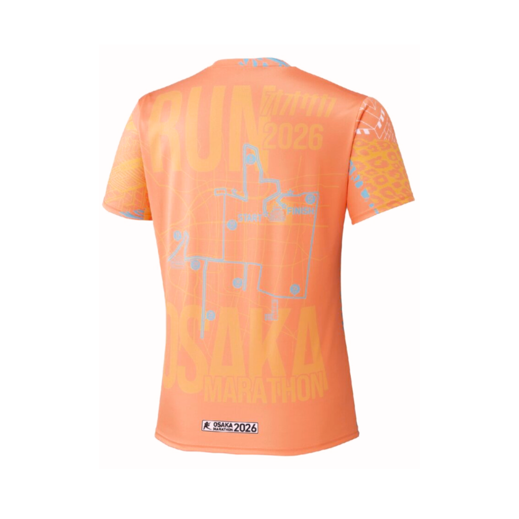 Mizuno Unisex's Osaka Marathon Expo Tee