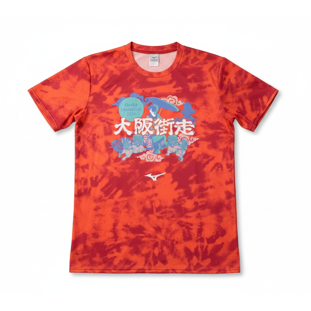Mizuno Unisex's Osaka Marathon Expo Tee