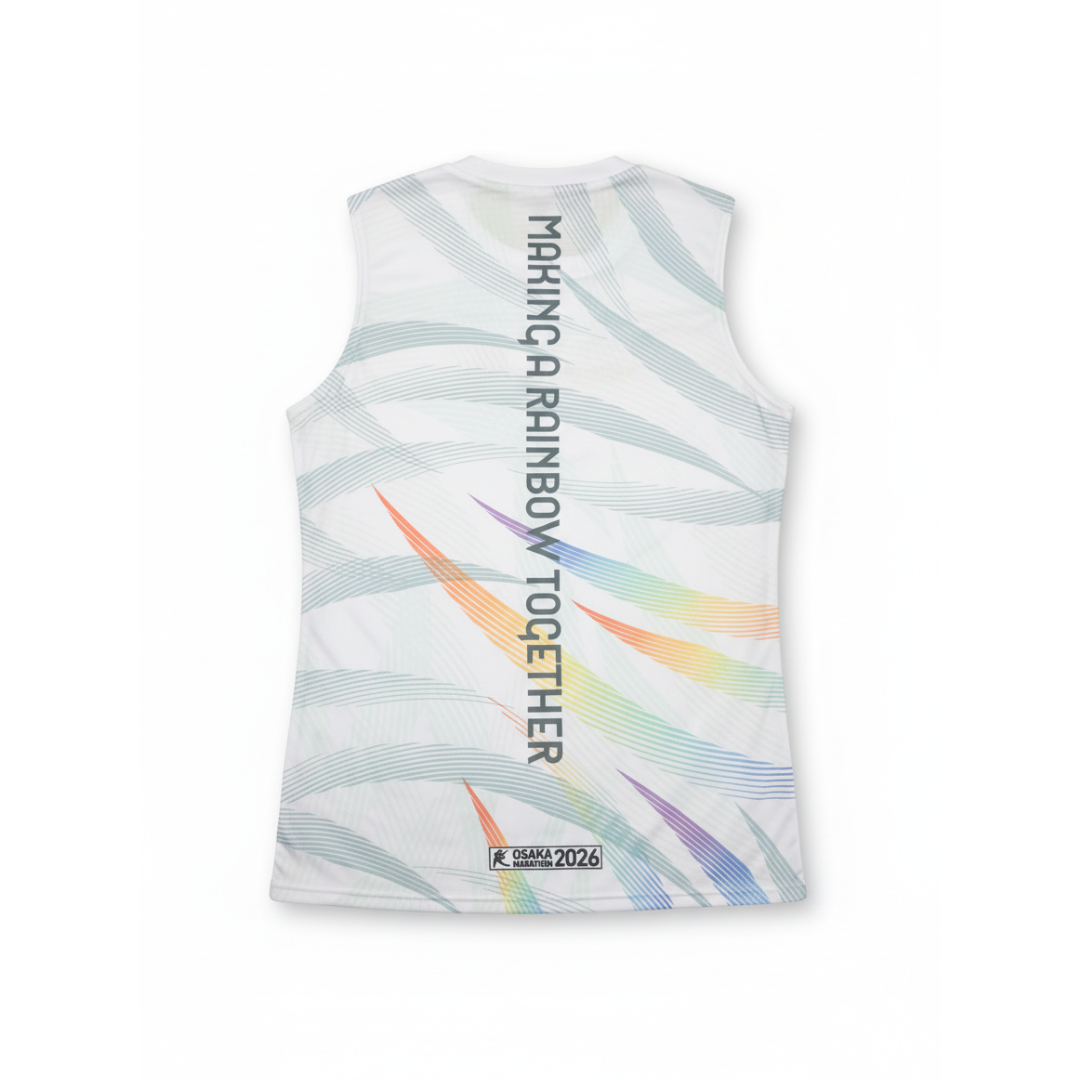 Mizuno Unisex's Osaka Marathon Expo Tank Top