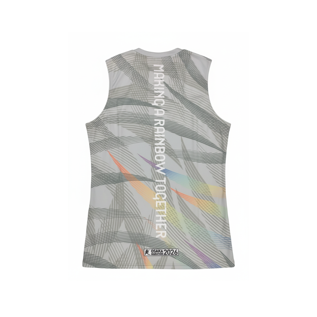 Mizuno Unisex's Osaka Marathon Expo Tank Top