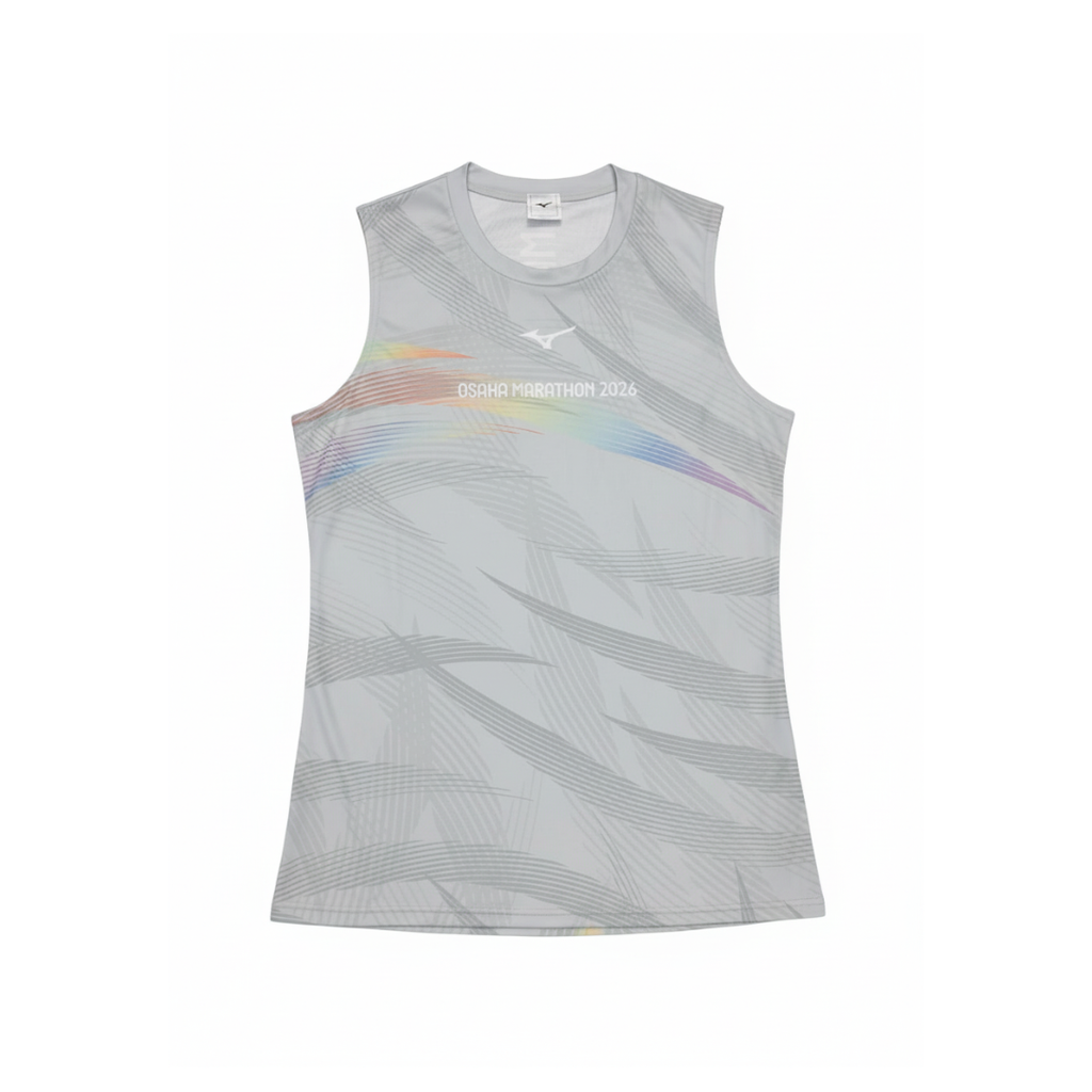 Mizuno Unisex's Osaka Marathon Expo Tank Top
