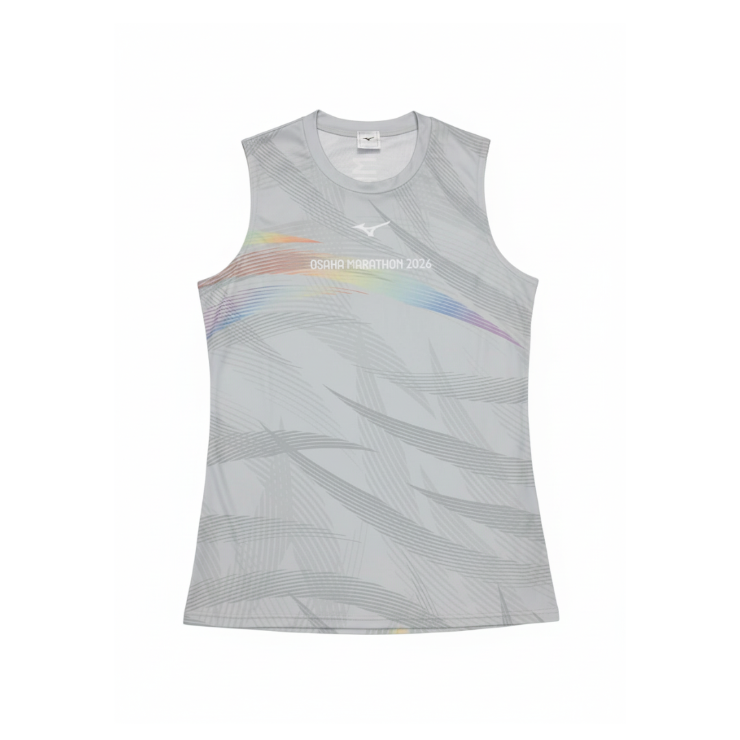 Mizuno Unisex's Osaka Marathon Expo Tank Top