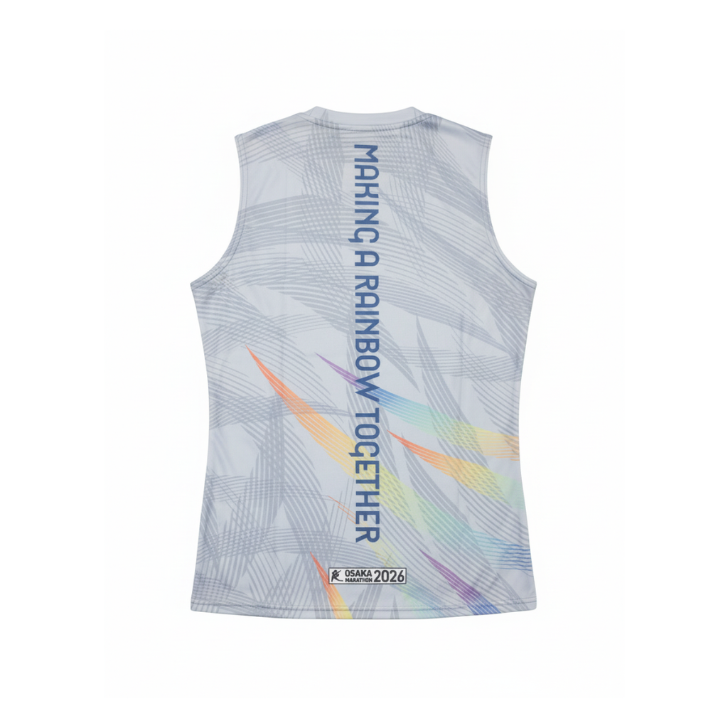 Mizuno Unisex's Osaka Marathon Expo Tank Top