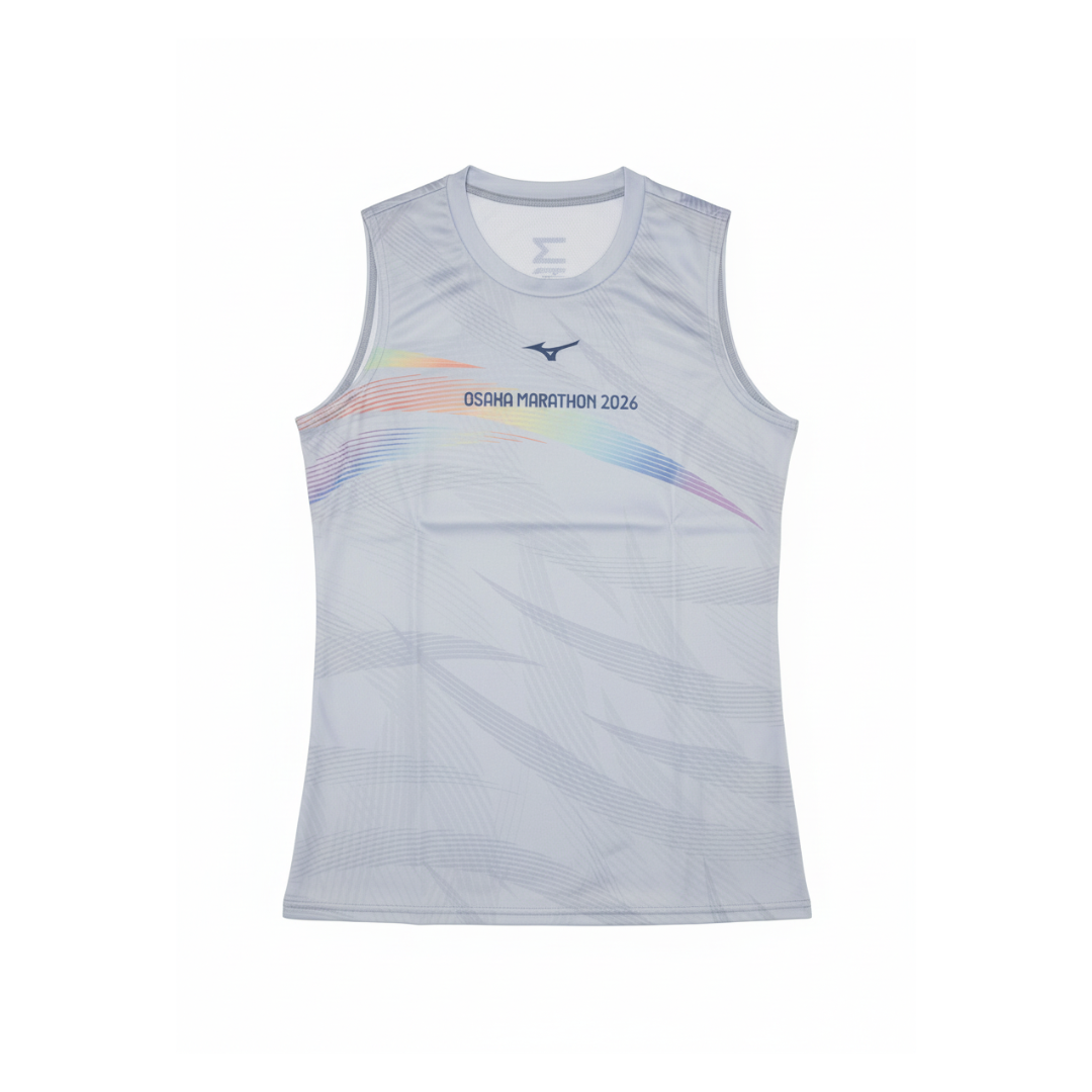 Mizuno Unisex's Osaka Marathon Expo Tank Top