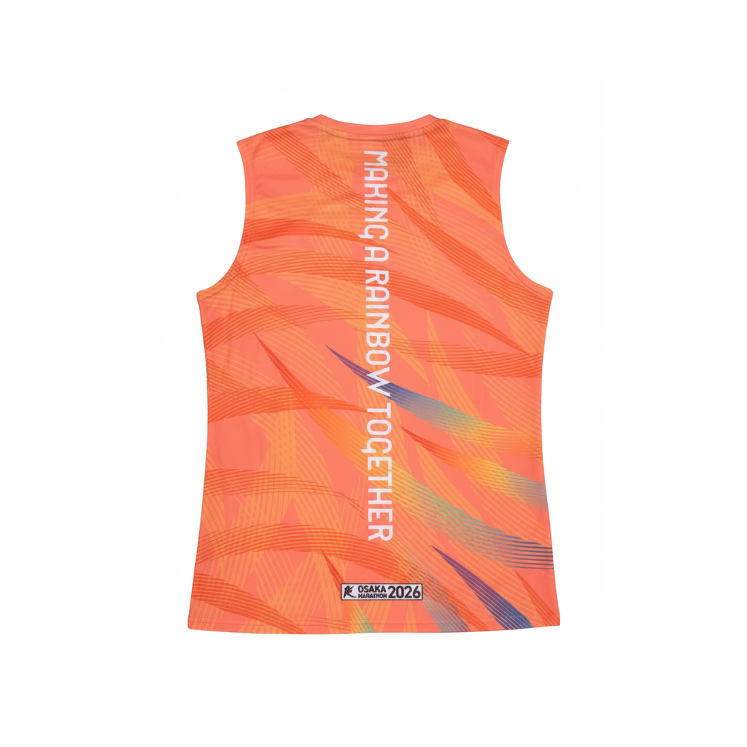 Mizuno Unisex's Osaka Marathon Expo Tank Top