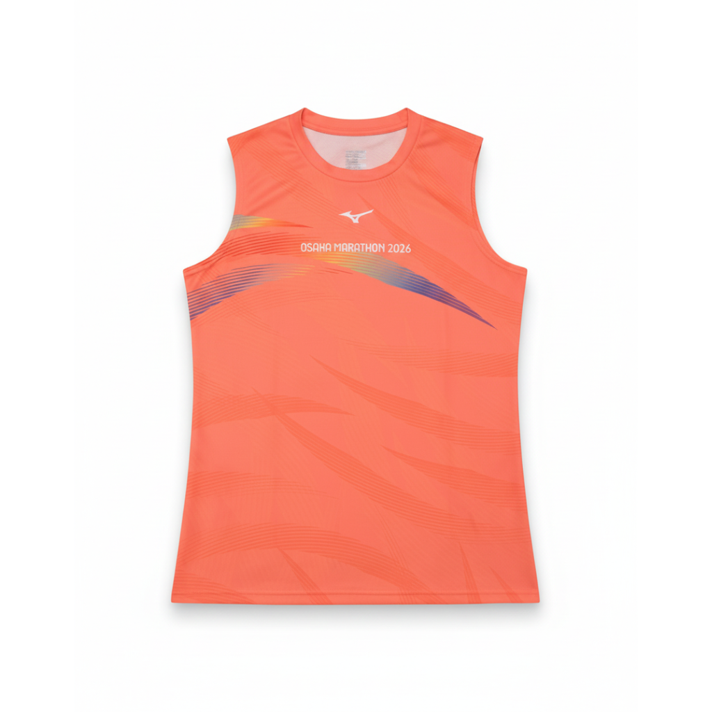 Mizuno Unisex's Osaka Marathon Expo Tank Top