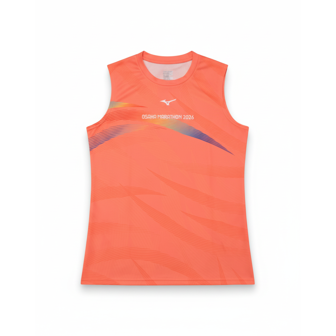 Mizuno Unisex's Osaka Marathon Expo Tank Top