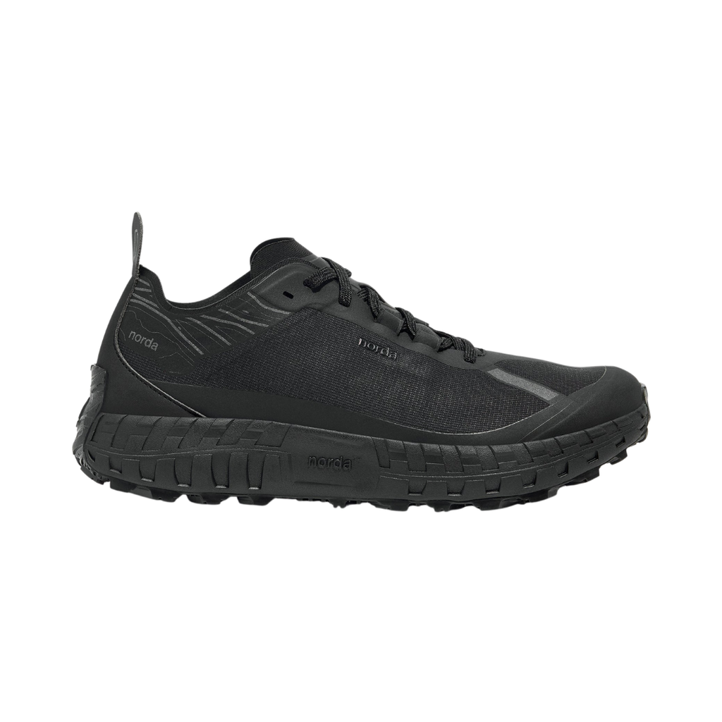 Norda Women's 001A G+ Trail Running Shoes (Stealth Black)