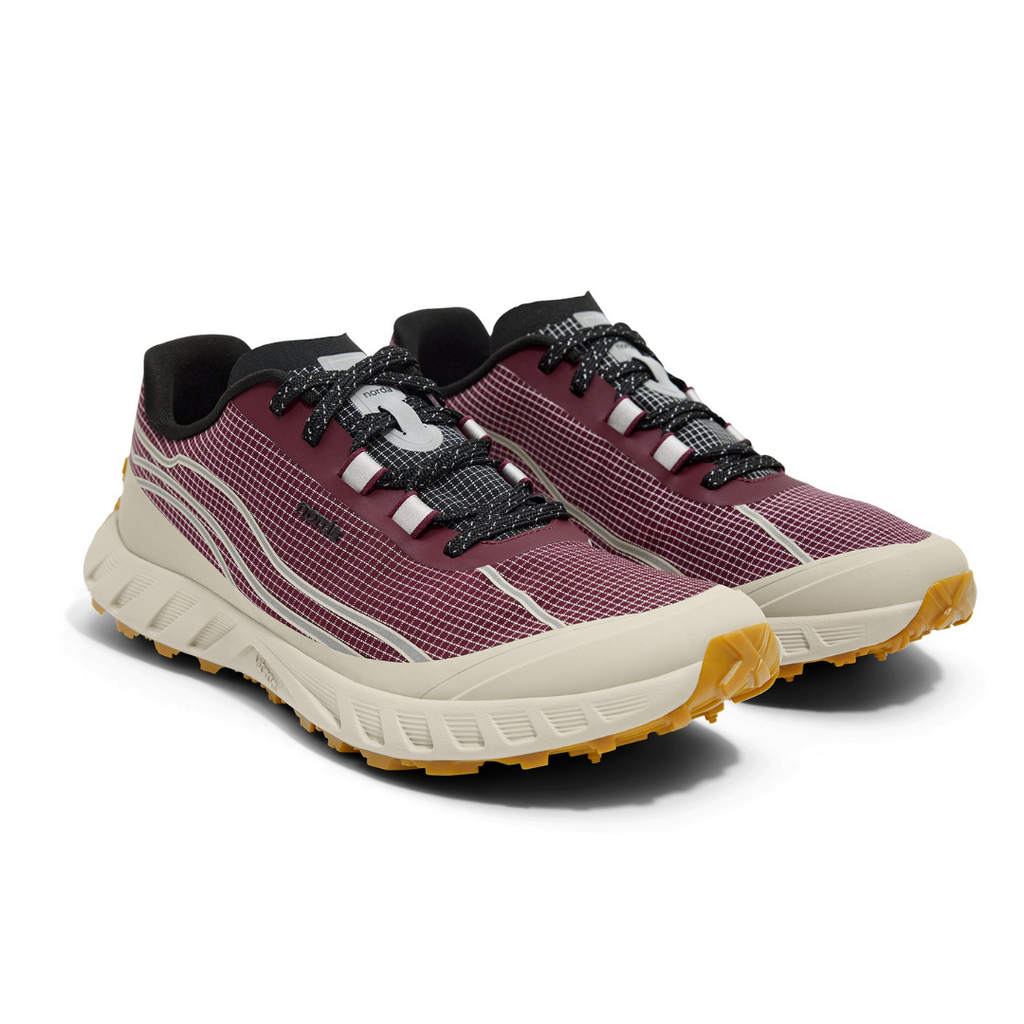 Norda Women's 002 Trail Running Shoes (Oak & Amaranth)