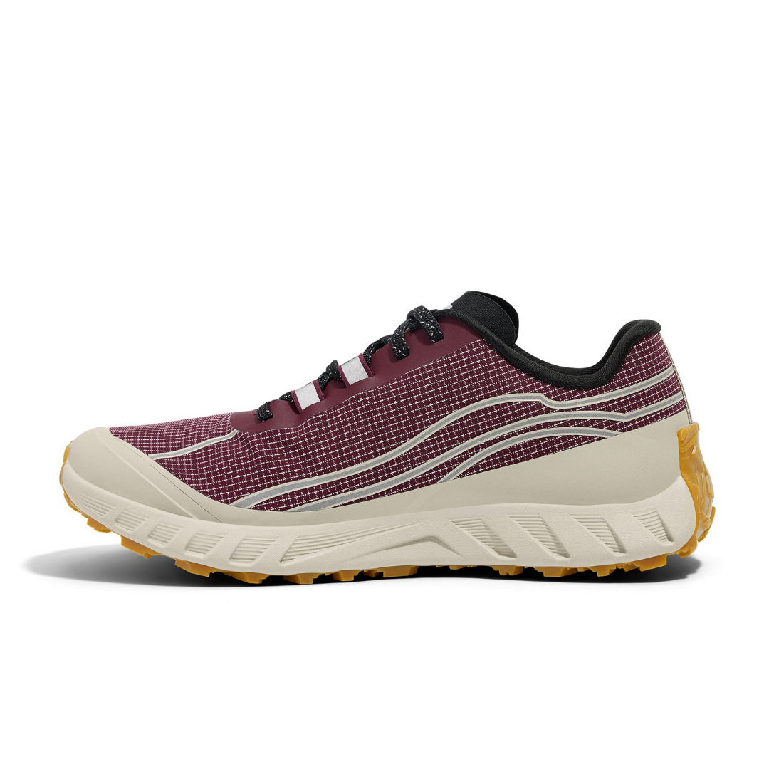 Norda Women's 002 Trail Running Shoes (Oak & Amaranth)