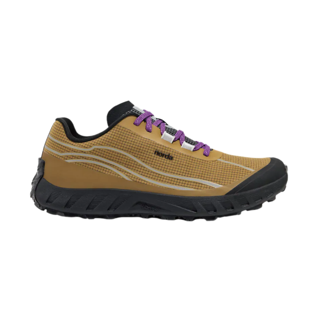 Norda Women's 002 Trail Running Shoes (Oak & Amaranth)