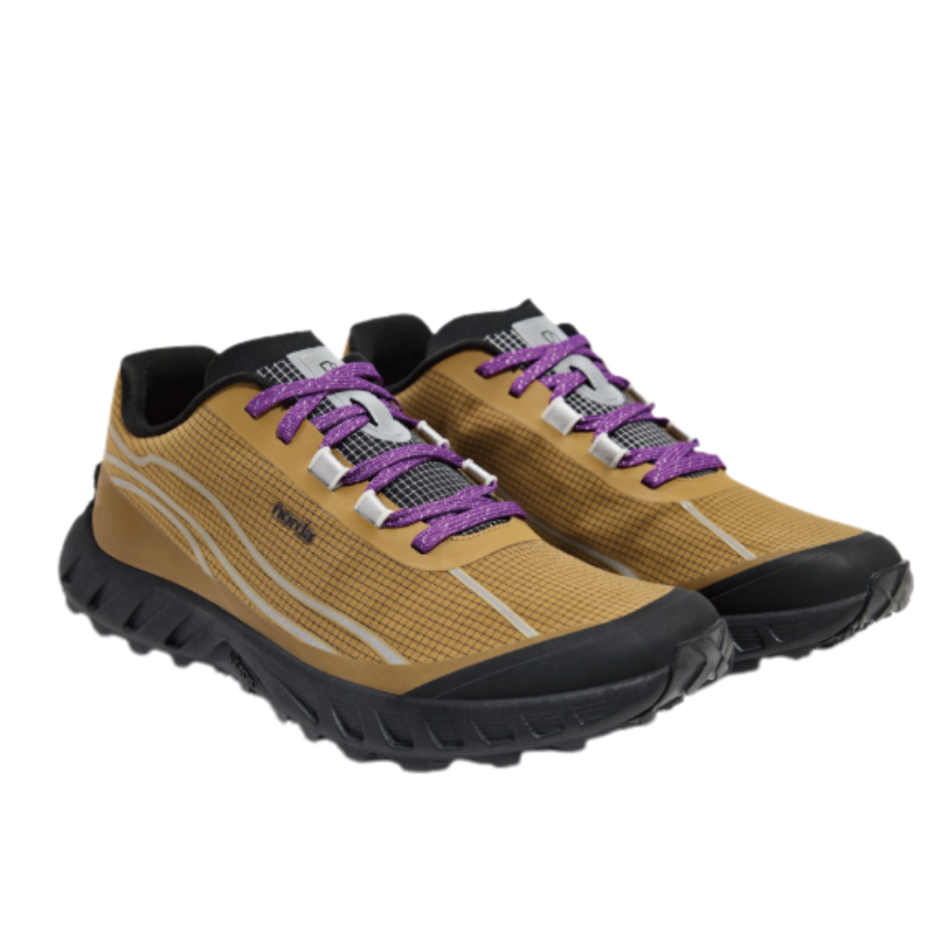 Norda Women's 002 Trail Running Shoes (Oak & Amaranth)