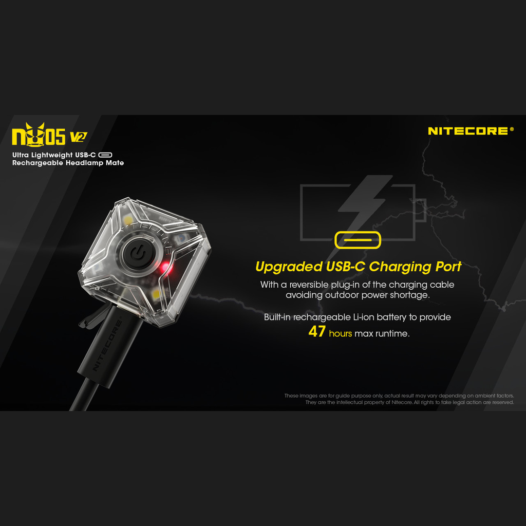 Nitecore NU05 V2 Kit Headlamp