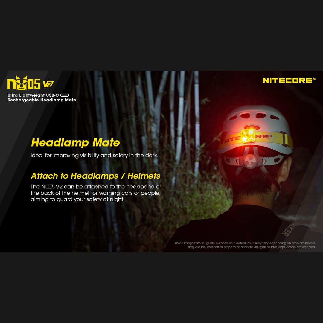 Nitecore NU05 V2 Kit Headlamp